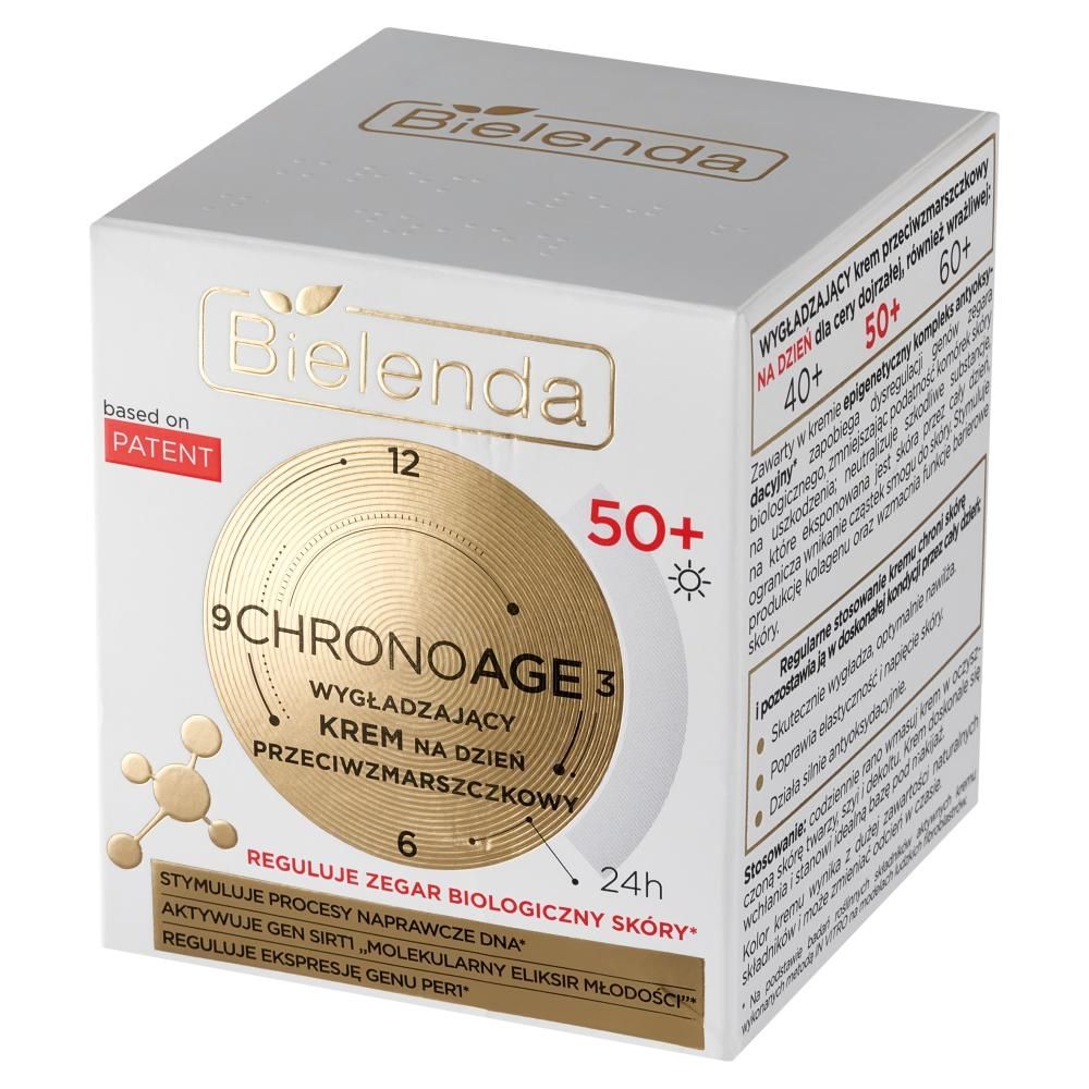 Bielenda Chrono Age 50+ Wygładzający krem na dzień przeciwzmarszczkowy 50 ml