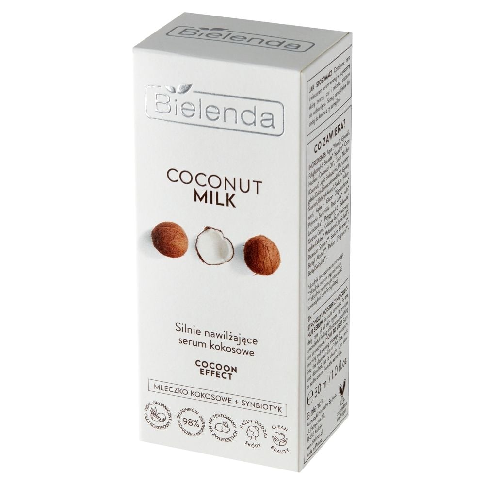 Bielenda Coconut Milk Silnie nawilżające serum kokosowe 30 ml