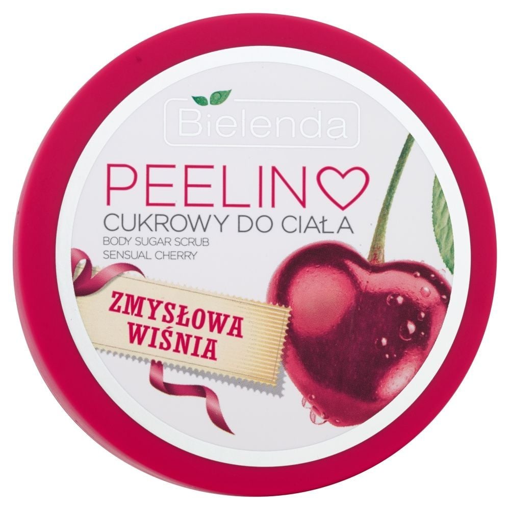 Bielenda Peeling cukrowy do ciała Zmysłowa wiśnia 200 g