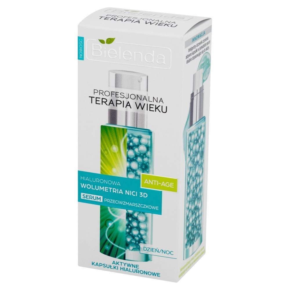 Bielenda Profesjonalna Terapia Wieku Anti-Age Hialuronowa Wolumetria Nici 3D Serum dzień noc 30 ml