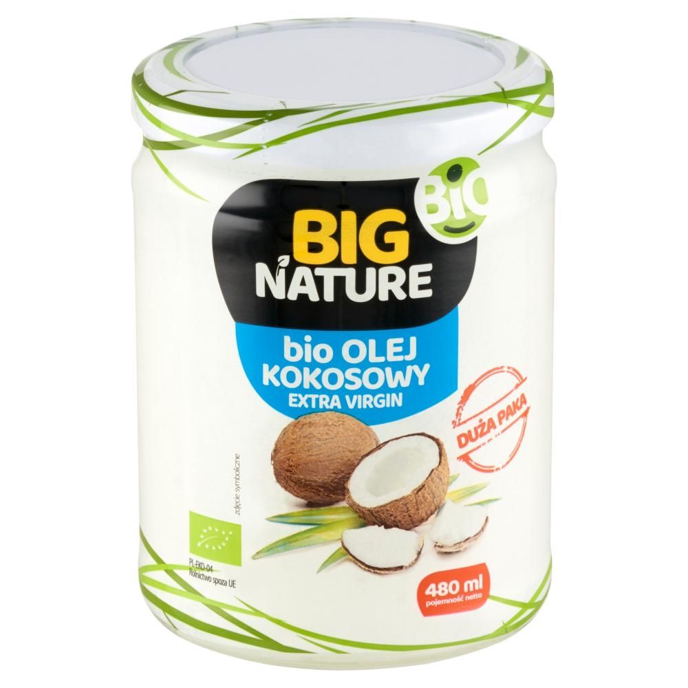 Big Nature Bio olej kokosowy Extra Virgin 480 ml