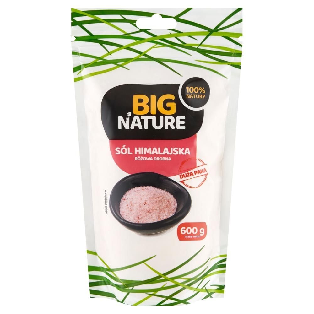 Big Nature Sól himalajska różowa drobna 600 g