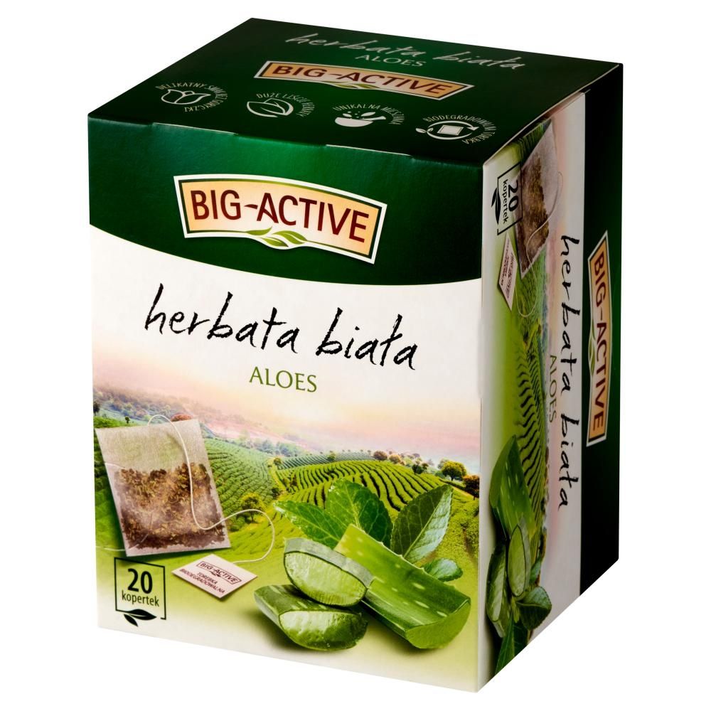 Big-Active Herbata biała aloes 30 g (20 x 1,5 g)