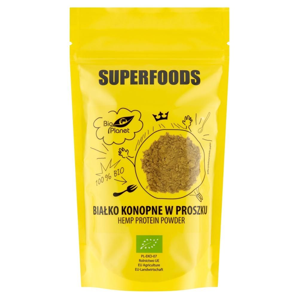 Bio Planet Superfoods Białko konopne w proszku 150 g