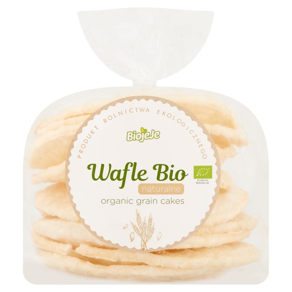 BiojeJe Wafle bio naturalne 49 g