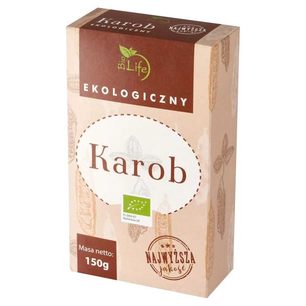 BioLife Ekologiczny karob 150 g