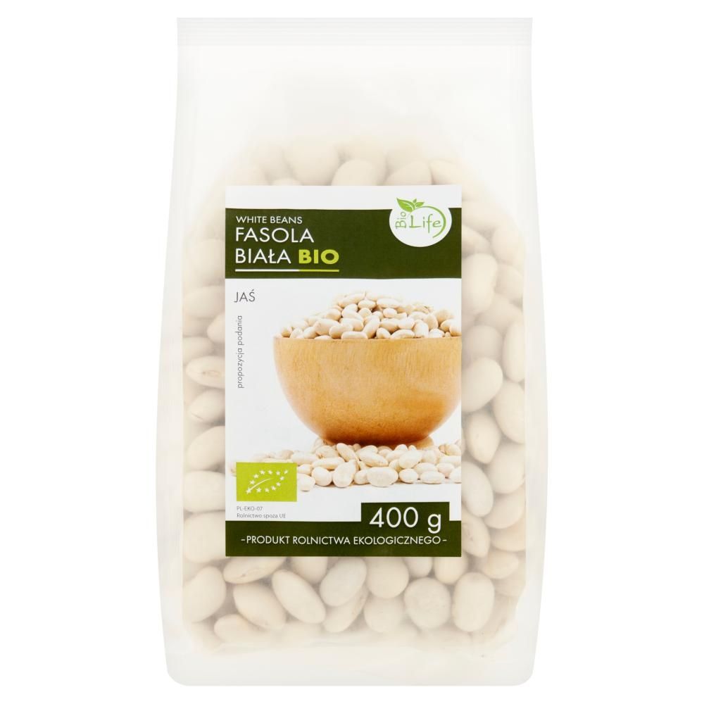 BioLife Fasola biała bio Jaś 400 g