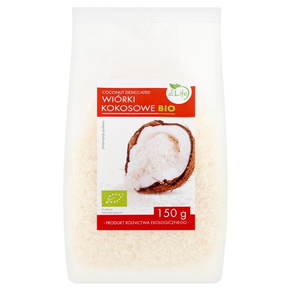 BioLife Wiórki kokosowe bio 150 g