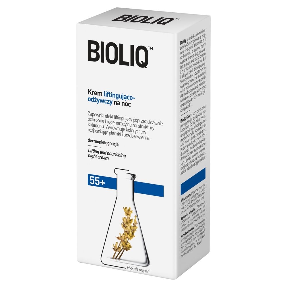 Bioliq Krem liftingująco-odżywczy na noc 55+ 50 ml