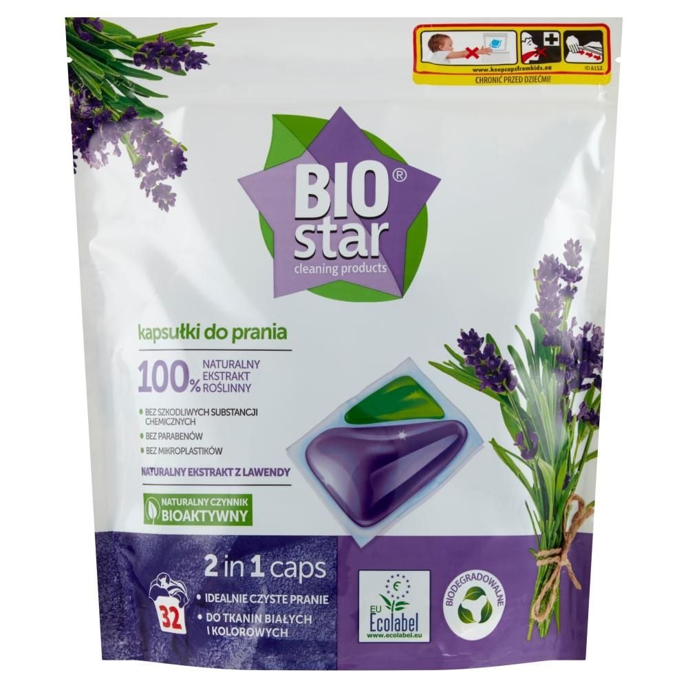 BioStar Kapsułki do prania 736 g (32 x 23 g)