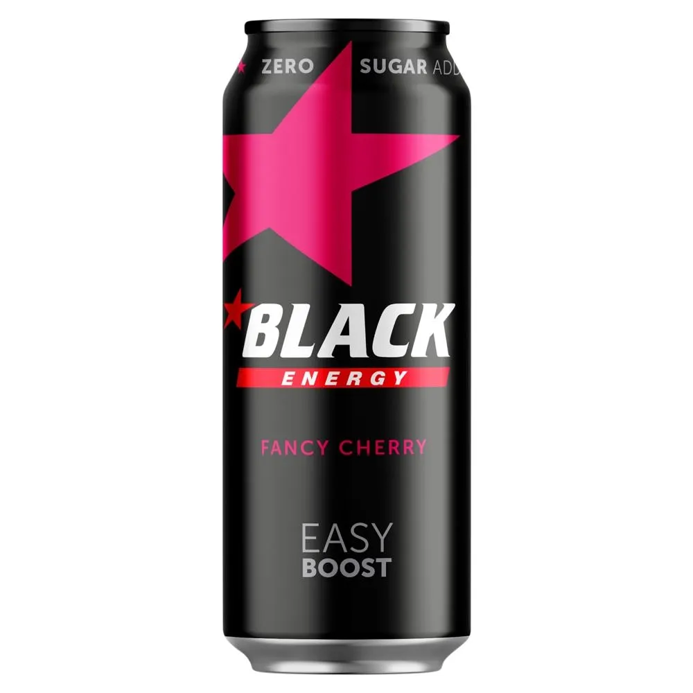 Black Energy Fancy Cherry Gazowany napój 500 ml