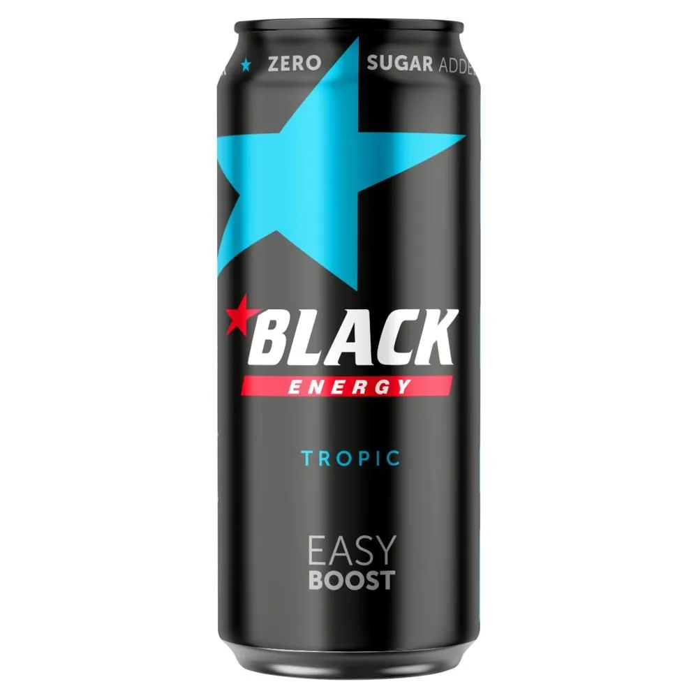 Black Energy Tropic Gazowany napój 250 ml