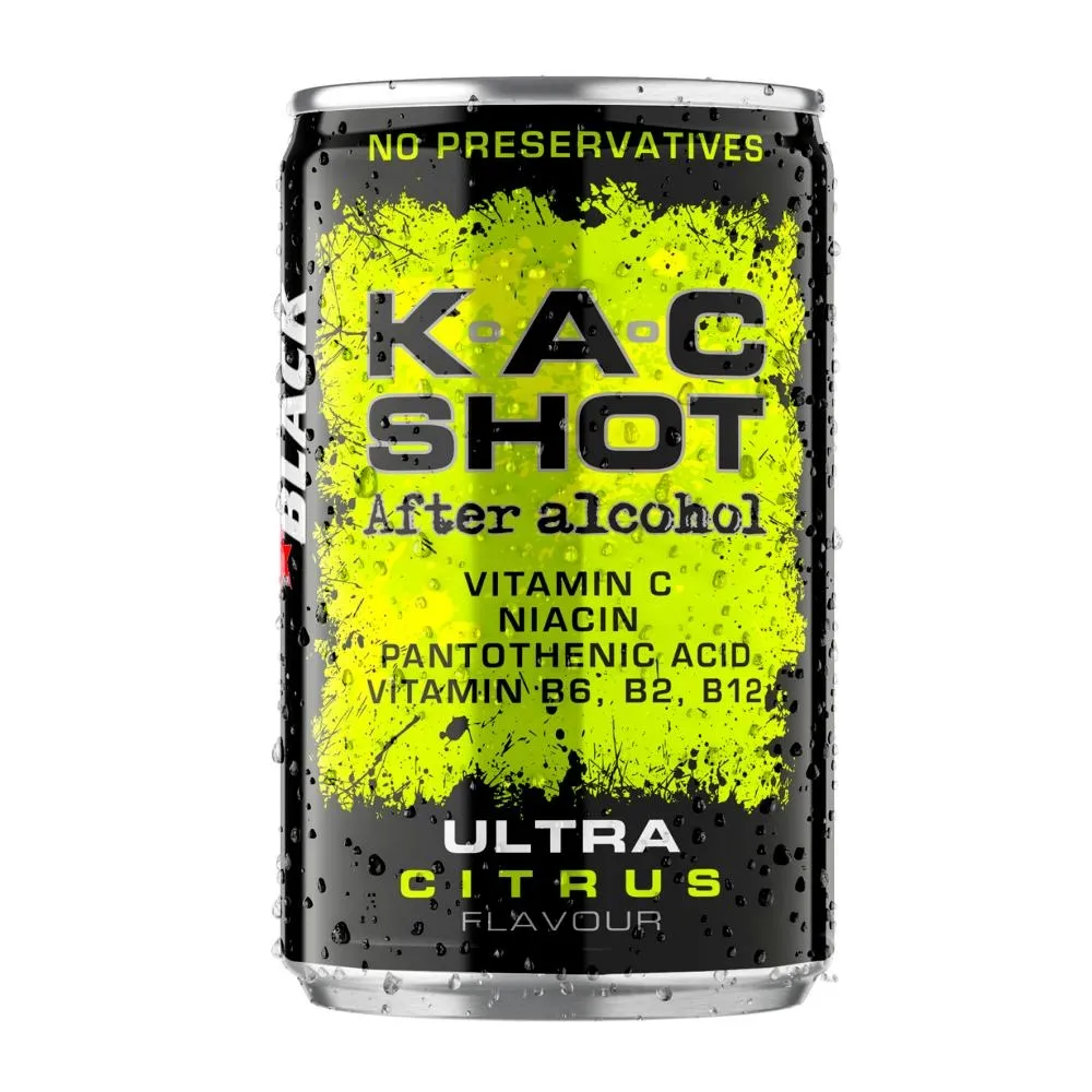 Black Kac Killer Ultra Citrus Gazowany napój energetyzujący o smaku cytrusowym 150 ml