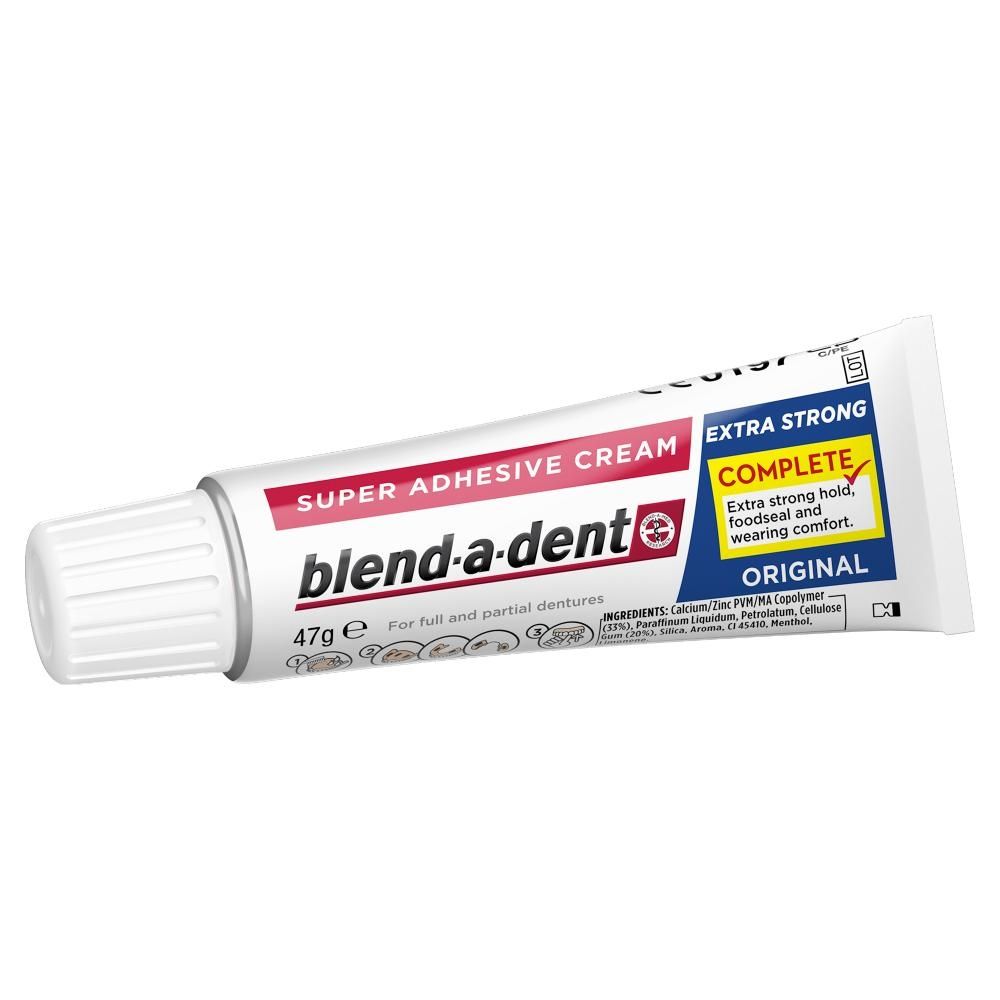 Blend-a-dent Complete Krem do protez o smaku original, 47 g