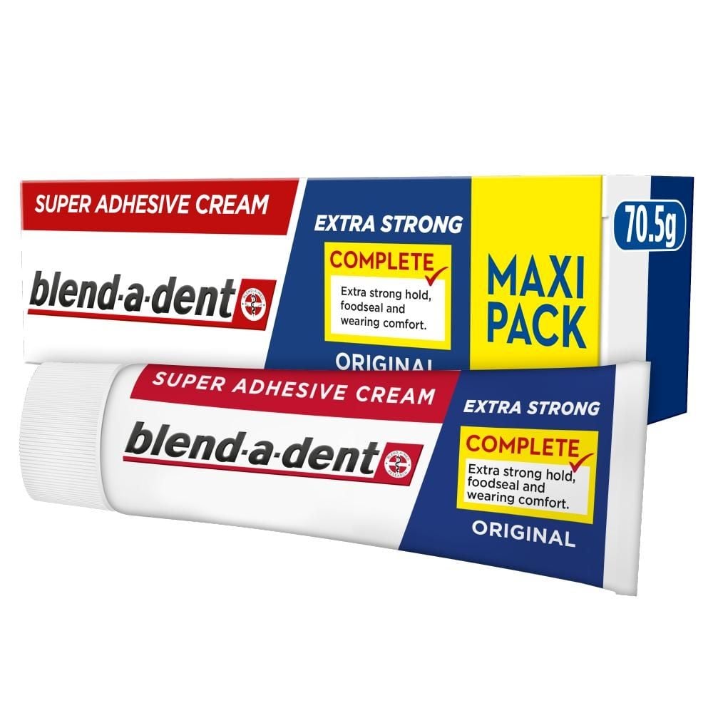 Blend-a-dent Complete Krem do protez o smaku Original, 70.5 g