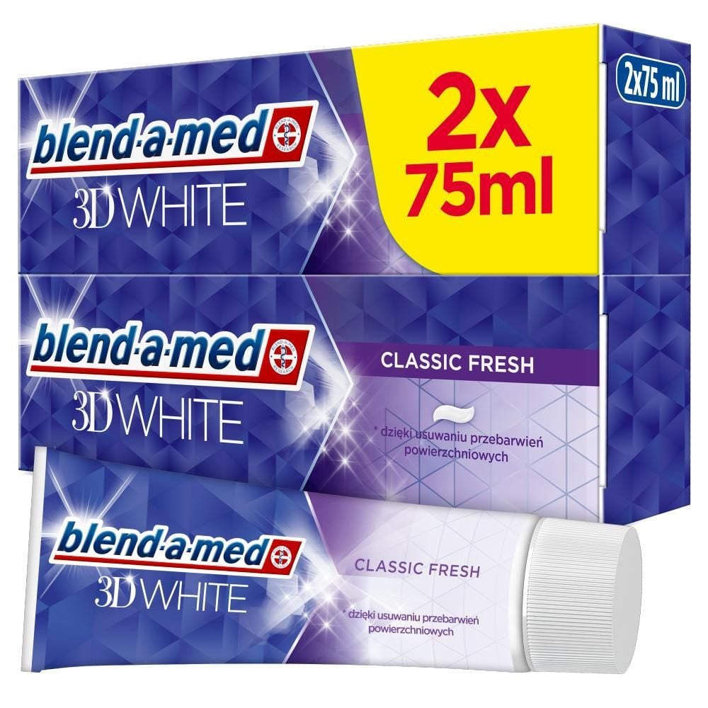 Blend-a-med 3D White Classic Fresh Pasta do zębów 150ml