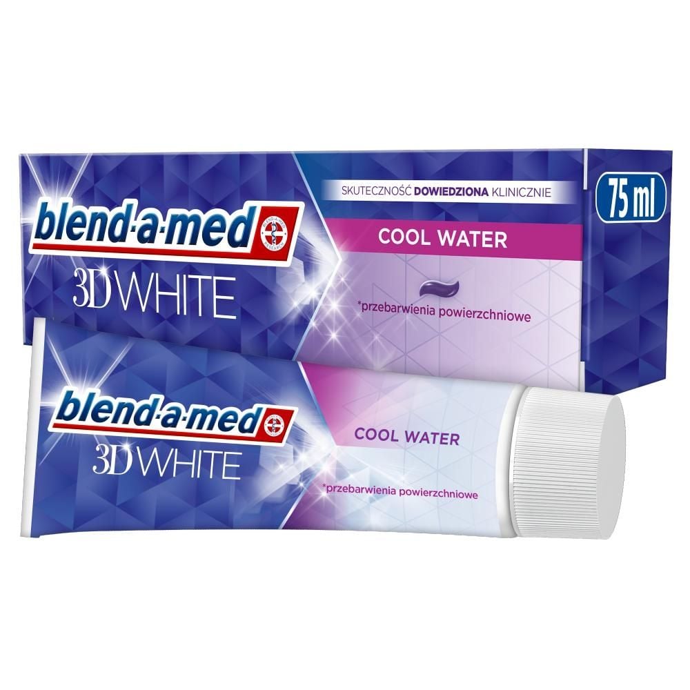 Blend-a-med 3D White Cool Water Pasta do zębów 75ml