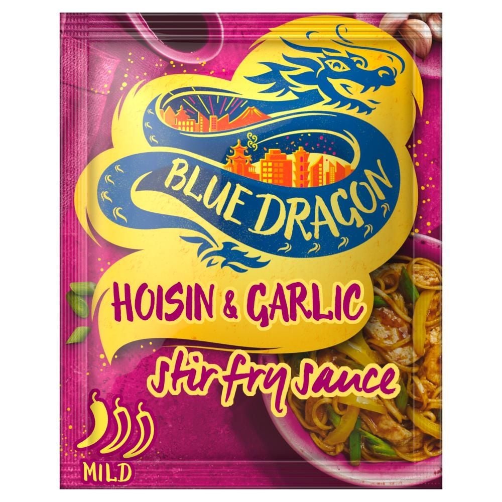 Blue Dragon Sos stir-fry aromatyczny z pastą sojową sosem sojowym czosnkiem i przyprawami 120 g