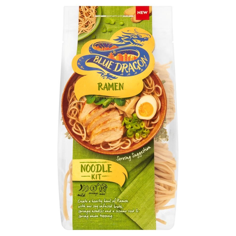 Blue Dragon Zestaw do przygotowania zupy Ramen 201 g