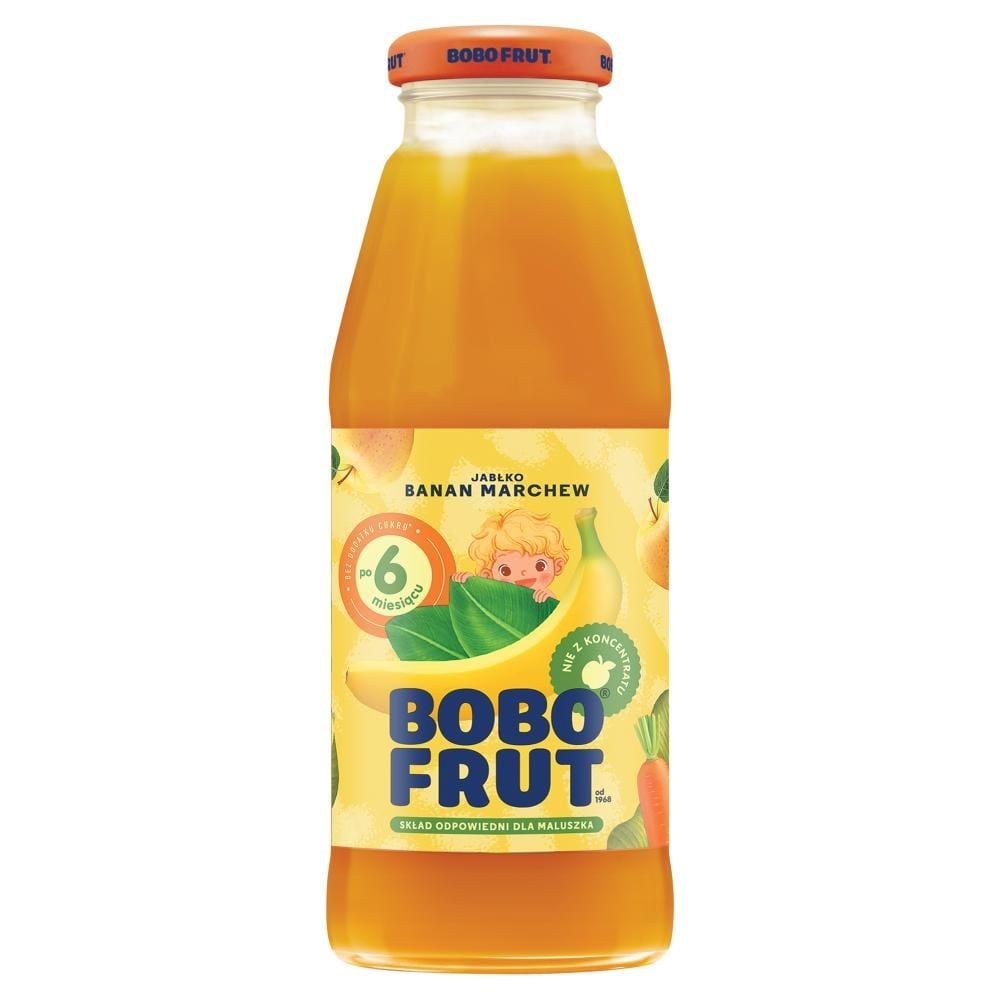 Bobo Frut Nektar owocowo-warzywny jabłko banan marchew 300 ml