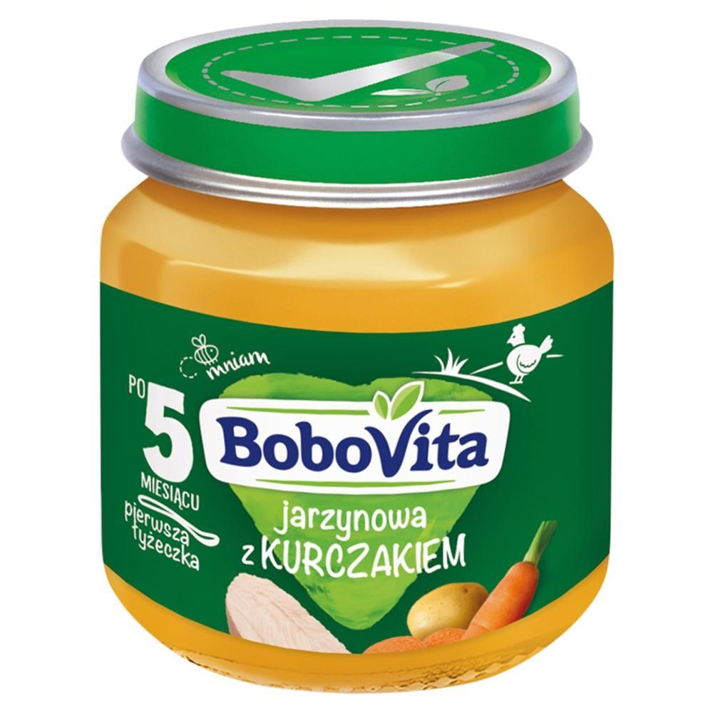 BoboVita Jarzynowa z kurczakiem po 5 miesiącu 125 g