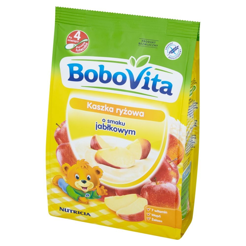 BoboVita Kaszka ryżowa o smaku jabłkowym po 4 miesiącu 180 g