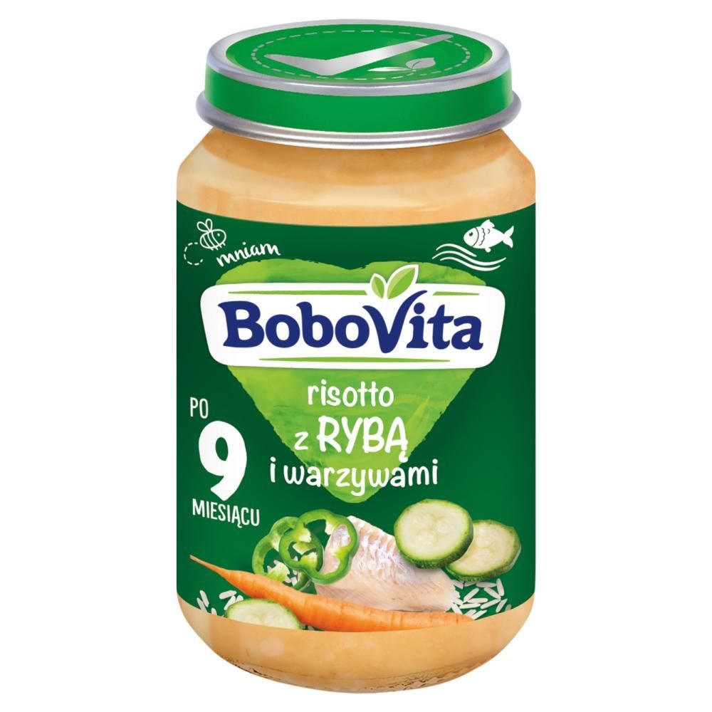 BoboVita Risotto z rybą i warzywami po 9 miesiącu 190 g