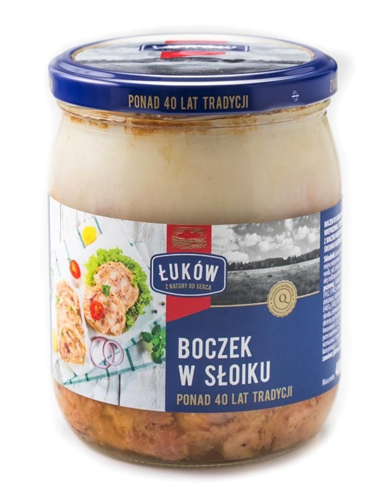 Boczek w słoiku 480 g