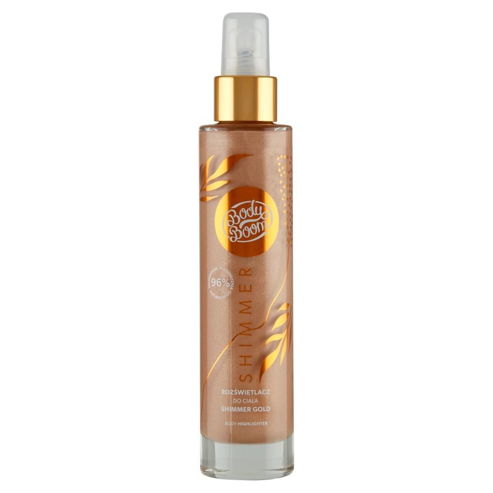 BodyBoom Shimmer Gold Rozświetlacz do ciała 100 ml