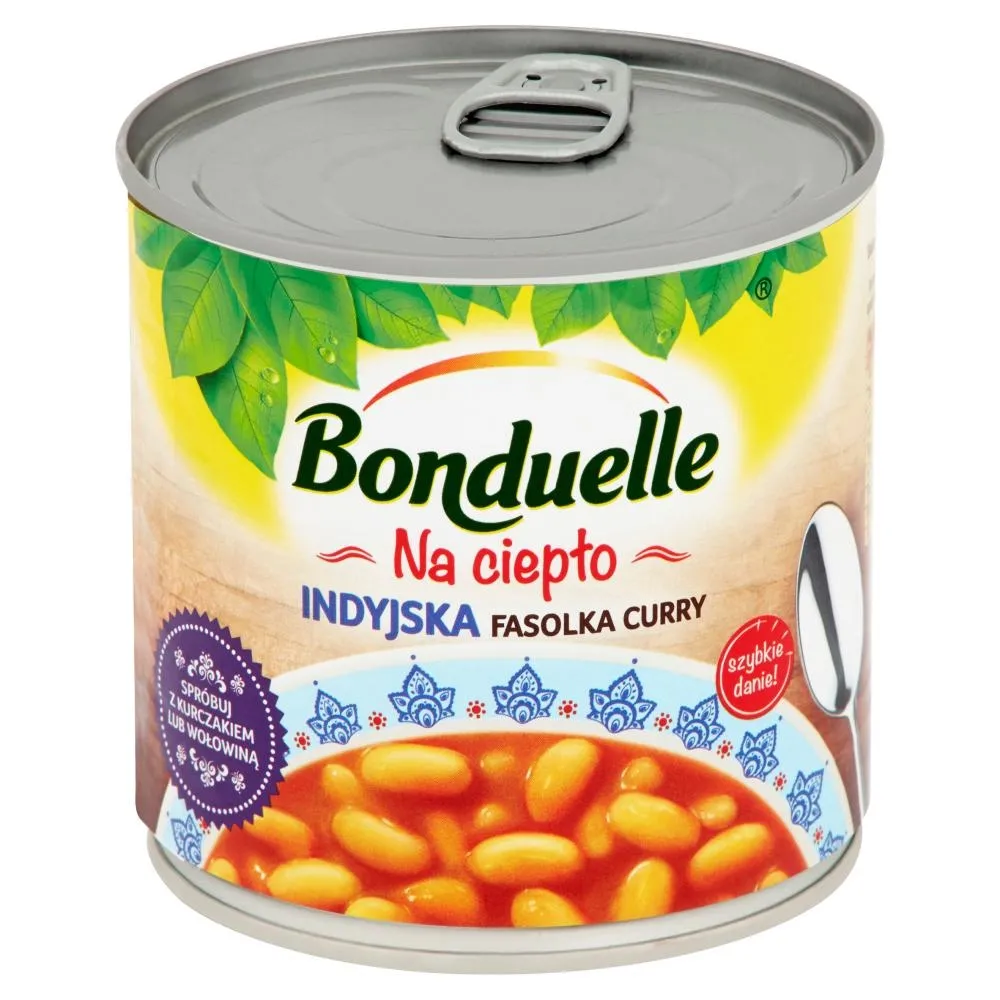 Bonduelle Danie na ciepło Indyjska fasolka curry 430 g