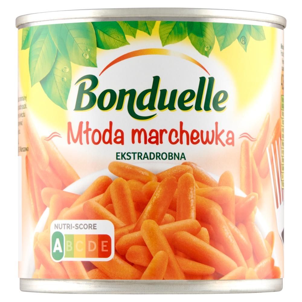 Bonduelle Młoda marchewka ekstradrobna 400 g