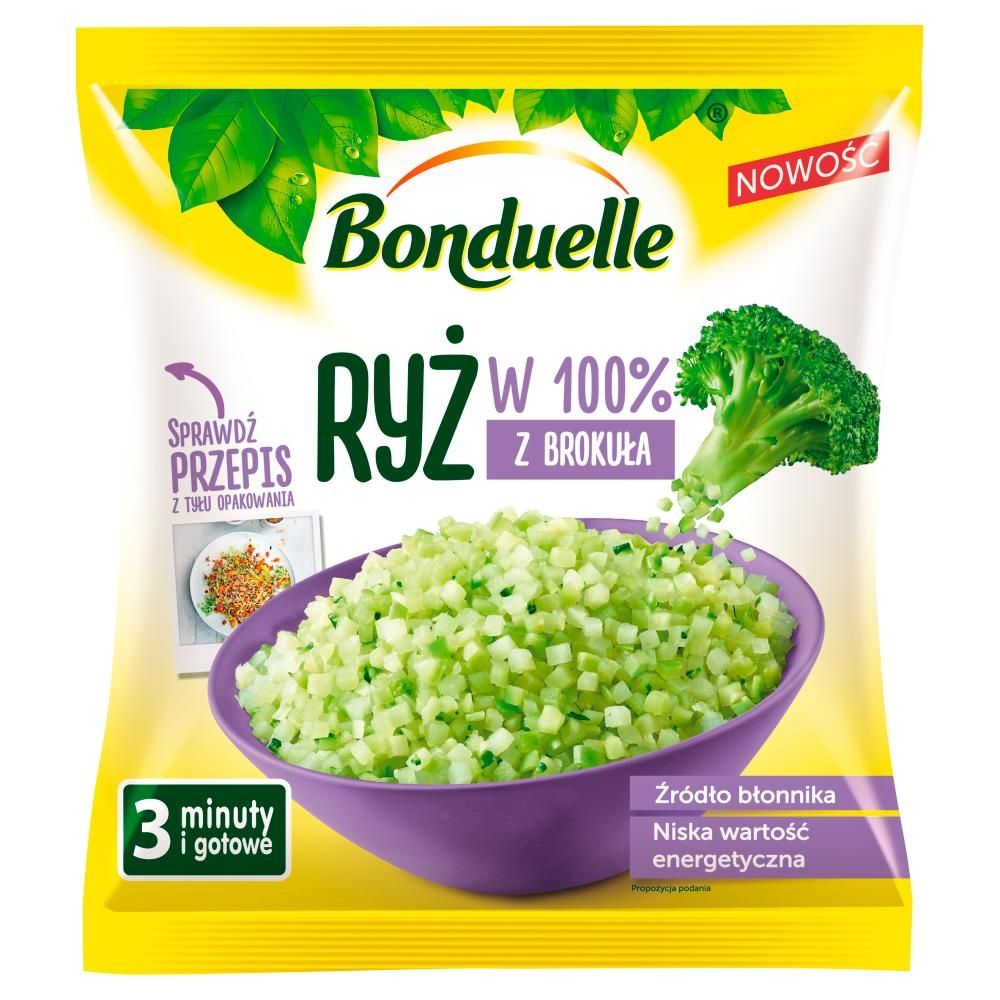 Bonduelle Ryż w 100% z brokuła 400 g