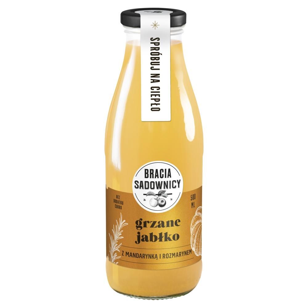 Bracia Sadownicy Napój grzane jabłko z mandarynką i rozmarynem 500 ml