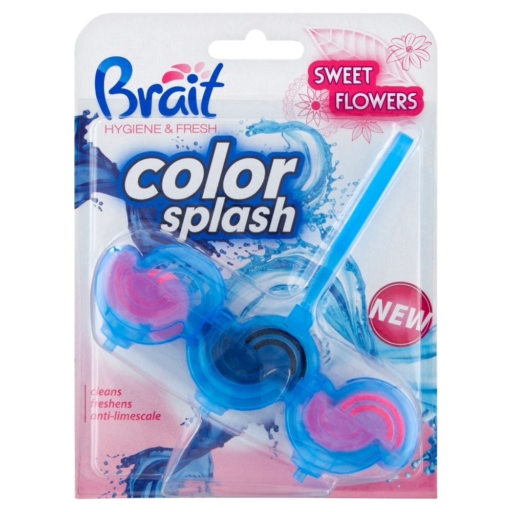 Brait Sweet Flowers Kostka toaletowa barwiąca wodę 45 g