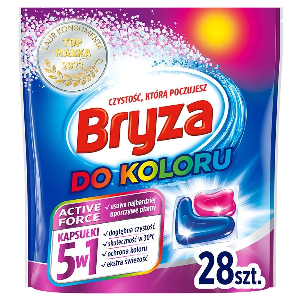 Bryza Active Force 5w1 Kapsułki do prania do koloru 560 g (28 prań)