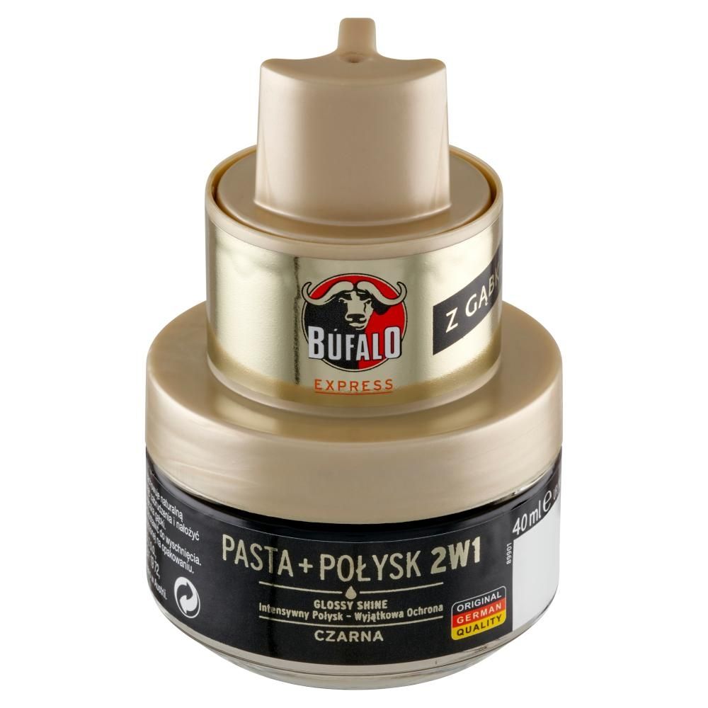 Búfalo Express Pasta + połysk 2w1 czarna 40 ml