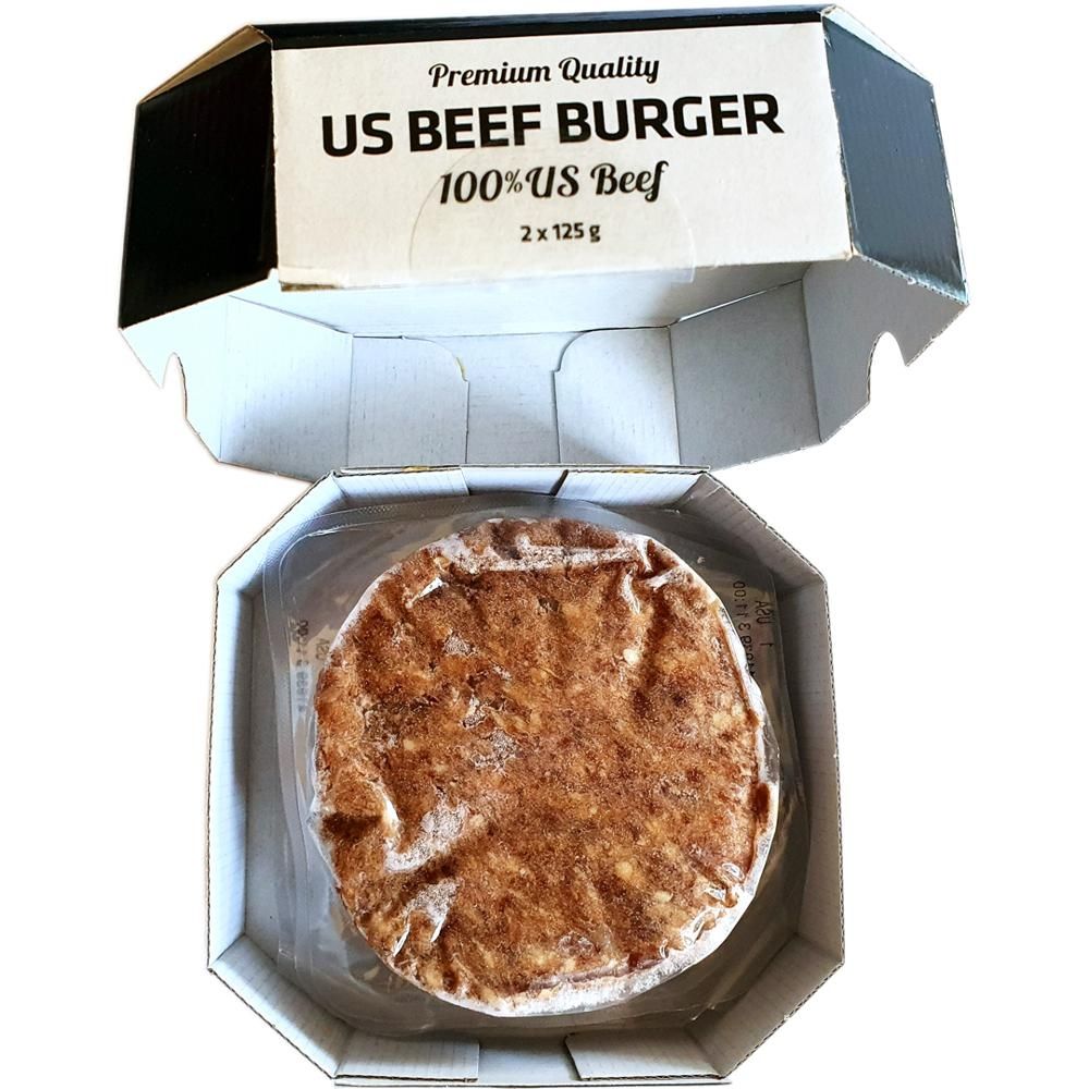 Burger wołowy USA 2x125g mrożony