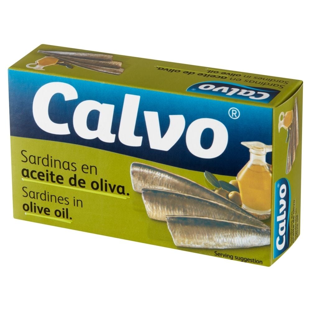 Calvo Sardynki W Oliwie Z Oliwek G Zakupy Online Z Dostaw Do Domu Carrefour Pl