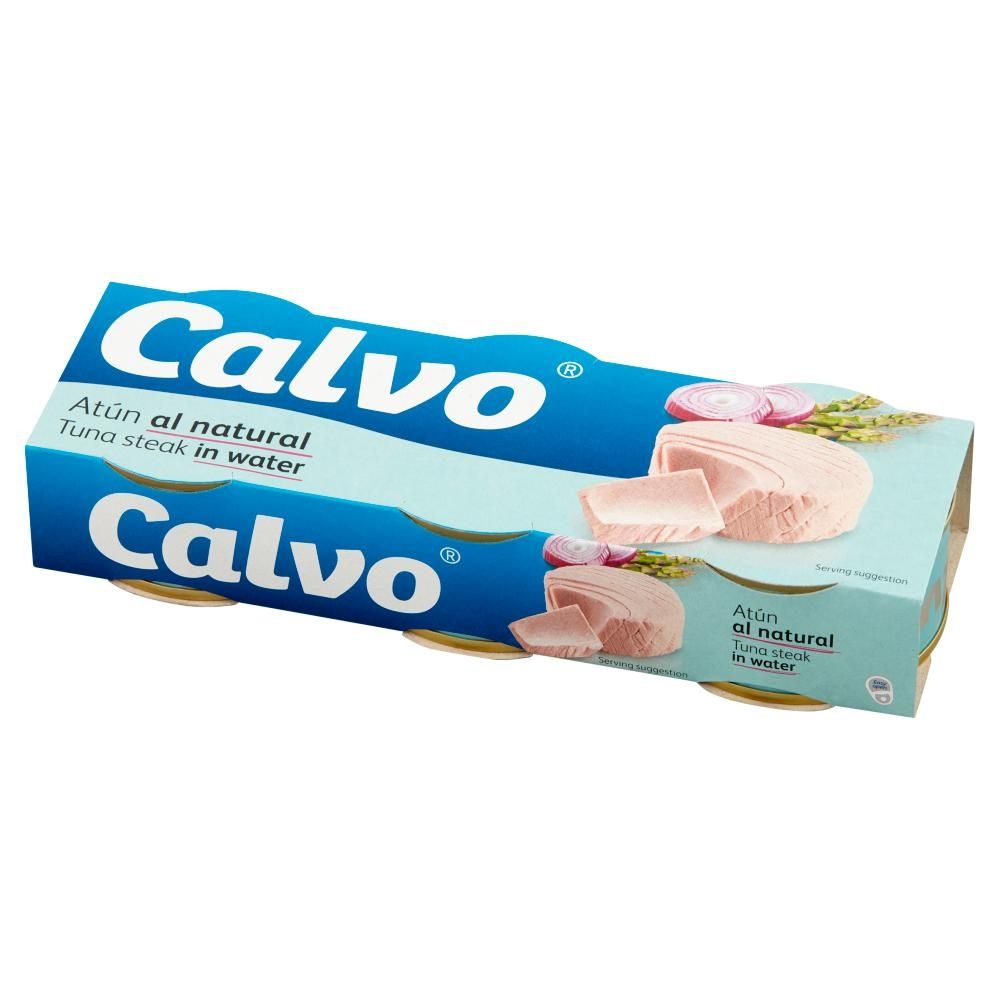 Calvo Tuńczyk w sosie własnym 3 x 80 g