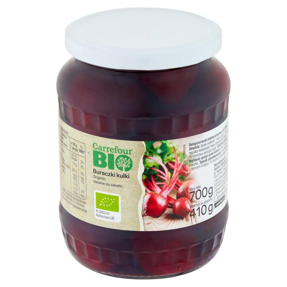 Carrefour Bio Buraczki kulki 700 g