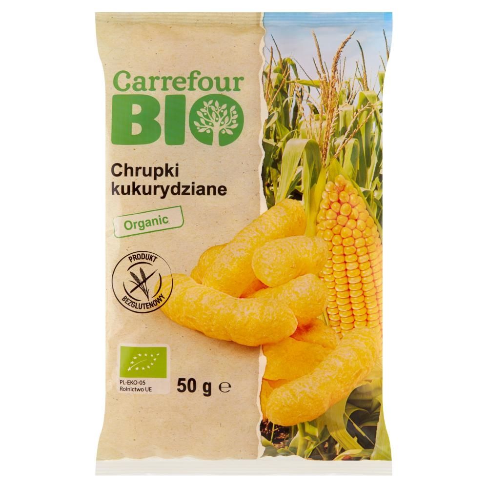 Carrefour Bio Chrupki kukurydziane 50 g