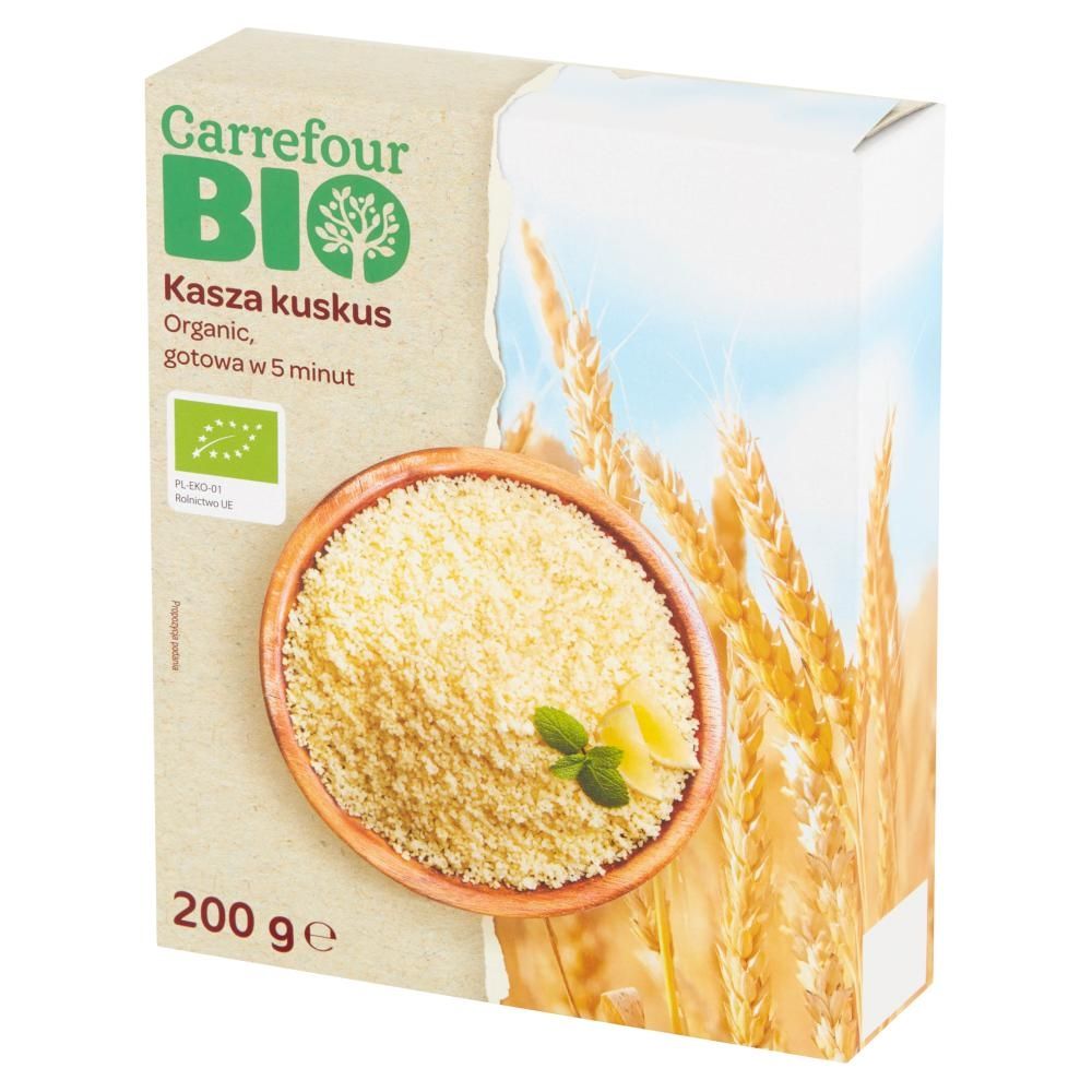 Carrefour Bio Ekologiczna kasza kuskus 200 g