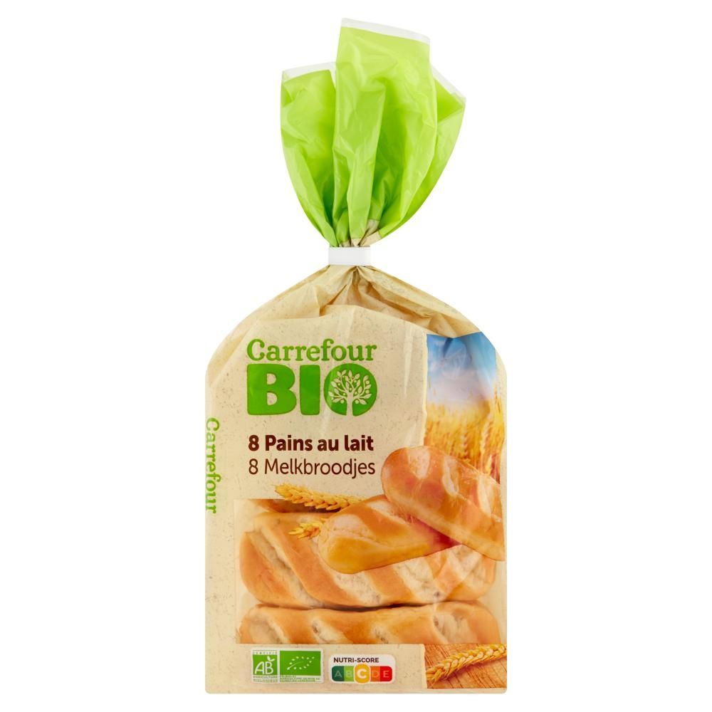 Carrefour Bio Ekologiczne bułeczki mleczne 280 g (8 x 35 g)