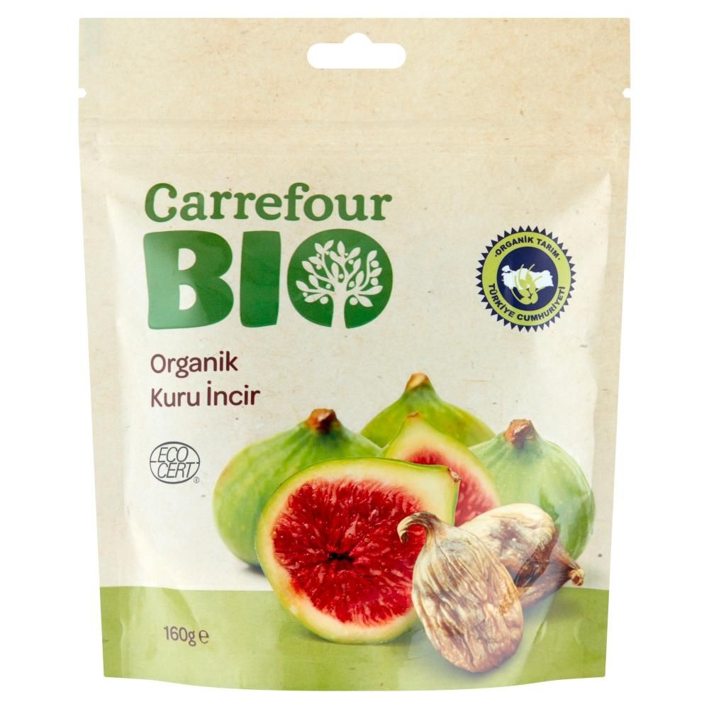 Carrefour Bio Ekologiczne figi suszone 160 g