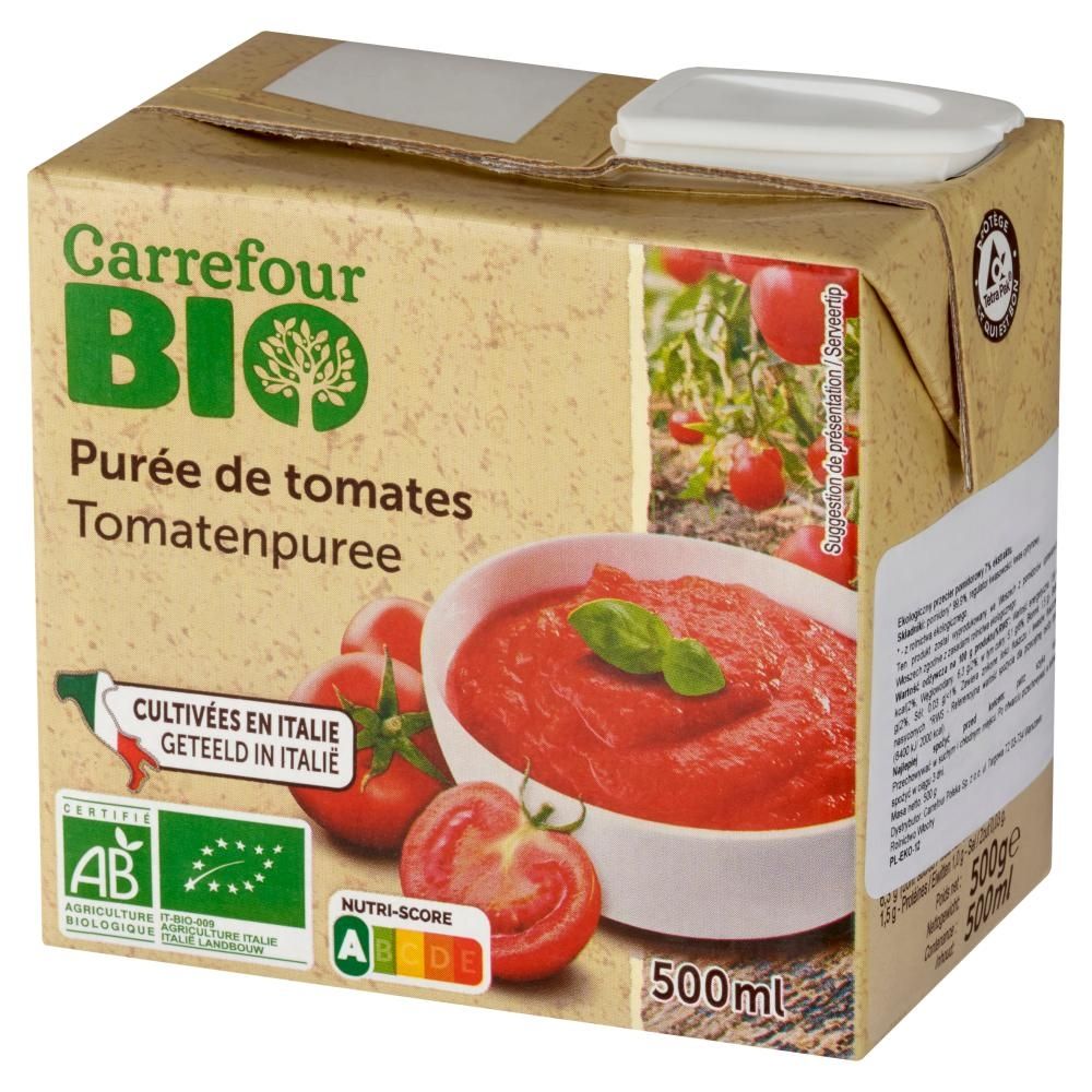 Carrefour Bio Ekologiczny przecier pomidorowy 500 g