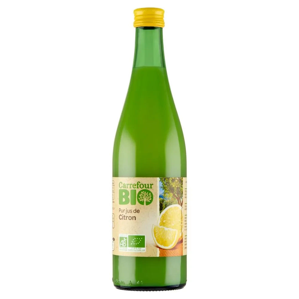 Carrefour Bio Ekologiczny sok cytrynowy 50 cl