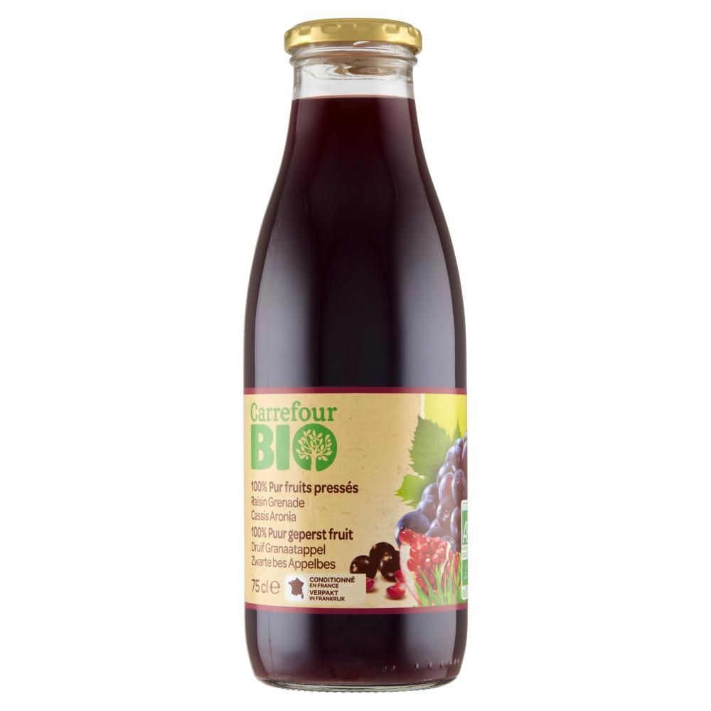 Carrefour Bio Ekologiczny sok wieloowocowy 750 ml