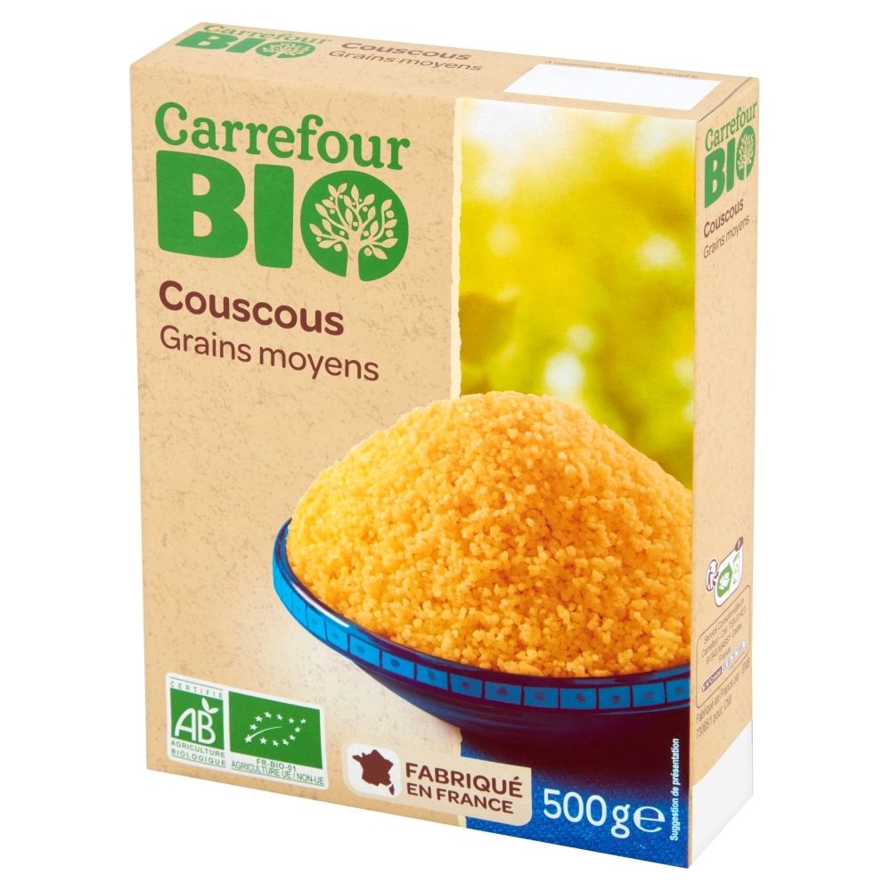 Carrefour Bio Kasza kuskus 500 g