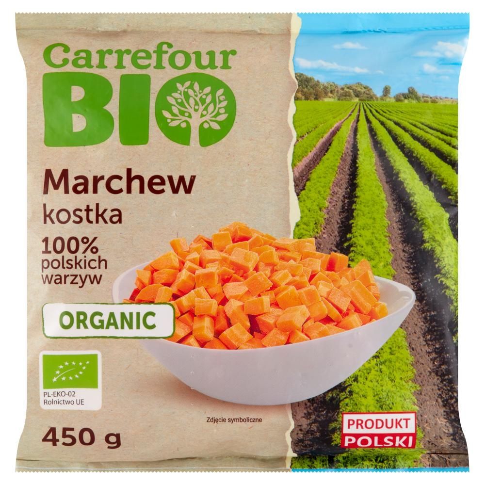 Carrefour Bio Marchew kostka 450 g