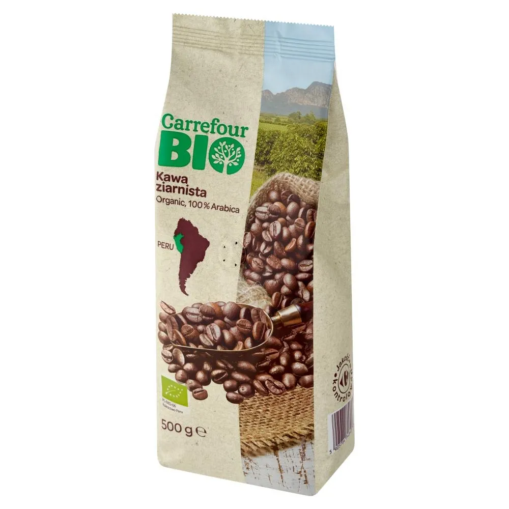 Carrefour Bio Peru Kawa ziarnista 500 g